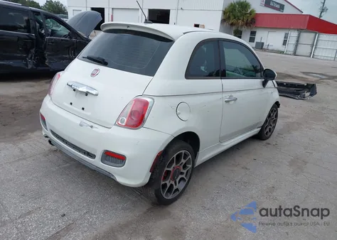 2015 Fiat 500 Sport from USA, damaged, VIN 3C3CFFBR8FT501485
